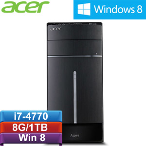 Haswell機種】Acer宏碁Aspire TC-603 i7-4770四核獨顯旗艦機【套餐